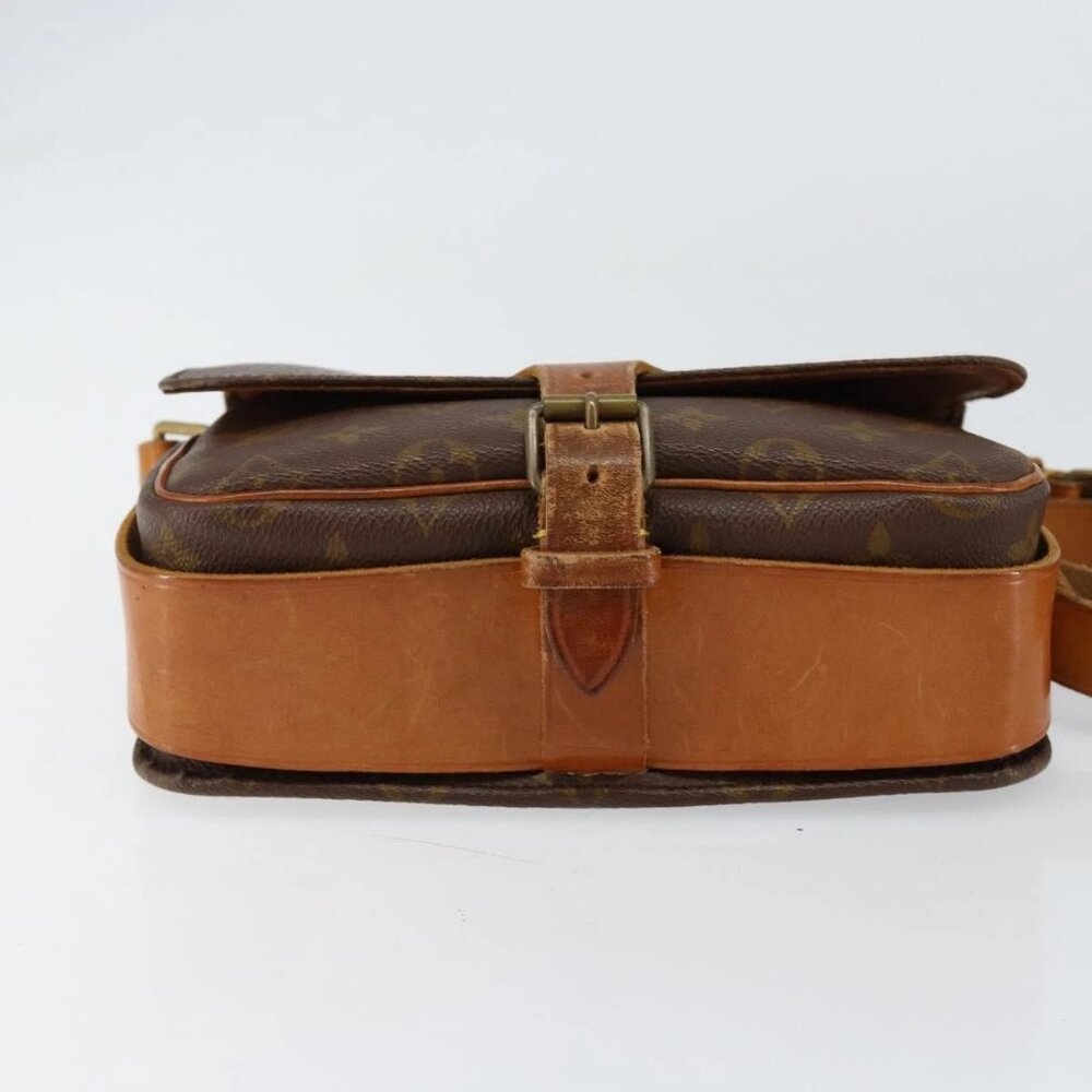 LOUIS VUITTON Monogram Cartouchiere MM Shoulder Bag Vintage M51253 Auth 149607 - Picture 5 of 16